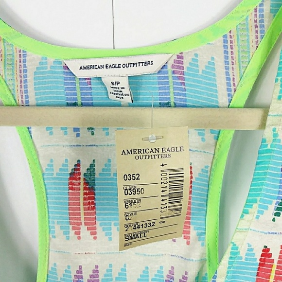 NWT AEO Racer Racerback T-Shirt S - Picture 2 of 7